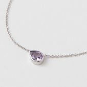 cotori./天然石ネックレス ローズアメシスト